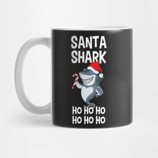 Santa Shark Ho Ho Ho Mug